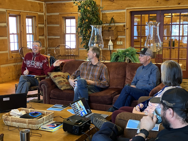 Members of McCall City Council pictured at their 2023 Retreat
